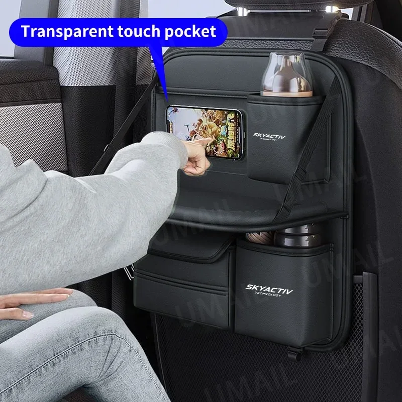 Car Seat Back Storage Bag with - مراجعة Back Seat Car Table وسعره