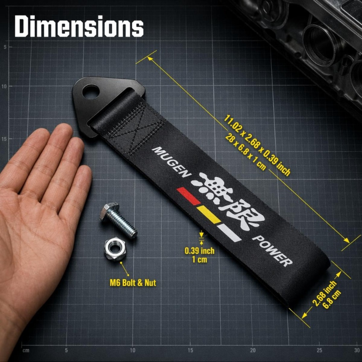Car RACING Towing Rope JDM Dec - مراجعة Car Accessories Jdm وسعره
