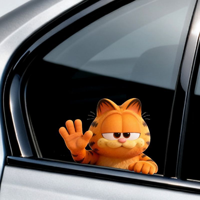 Garfield anime cartoon cute fu - مراجعة Car Accessories Workshop وسعره