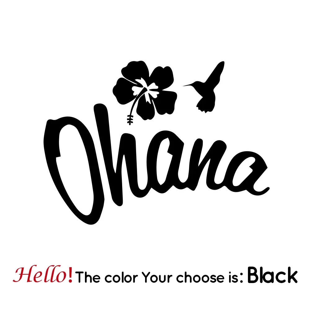 Personality Ohana Car Stickers - مراجعة Car Accessories Nz وسعره
