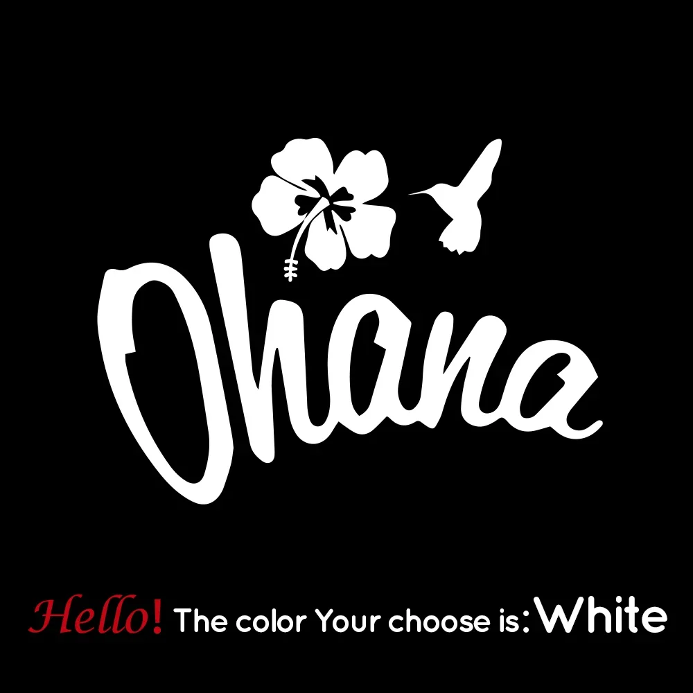 Personality Ohana Car Stickers - مراجعة Car Accessories Nz وسعره