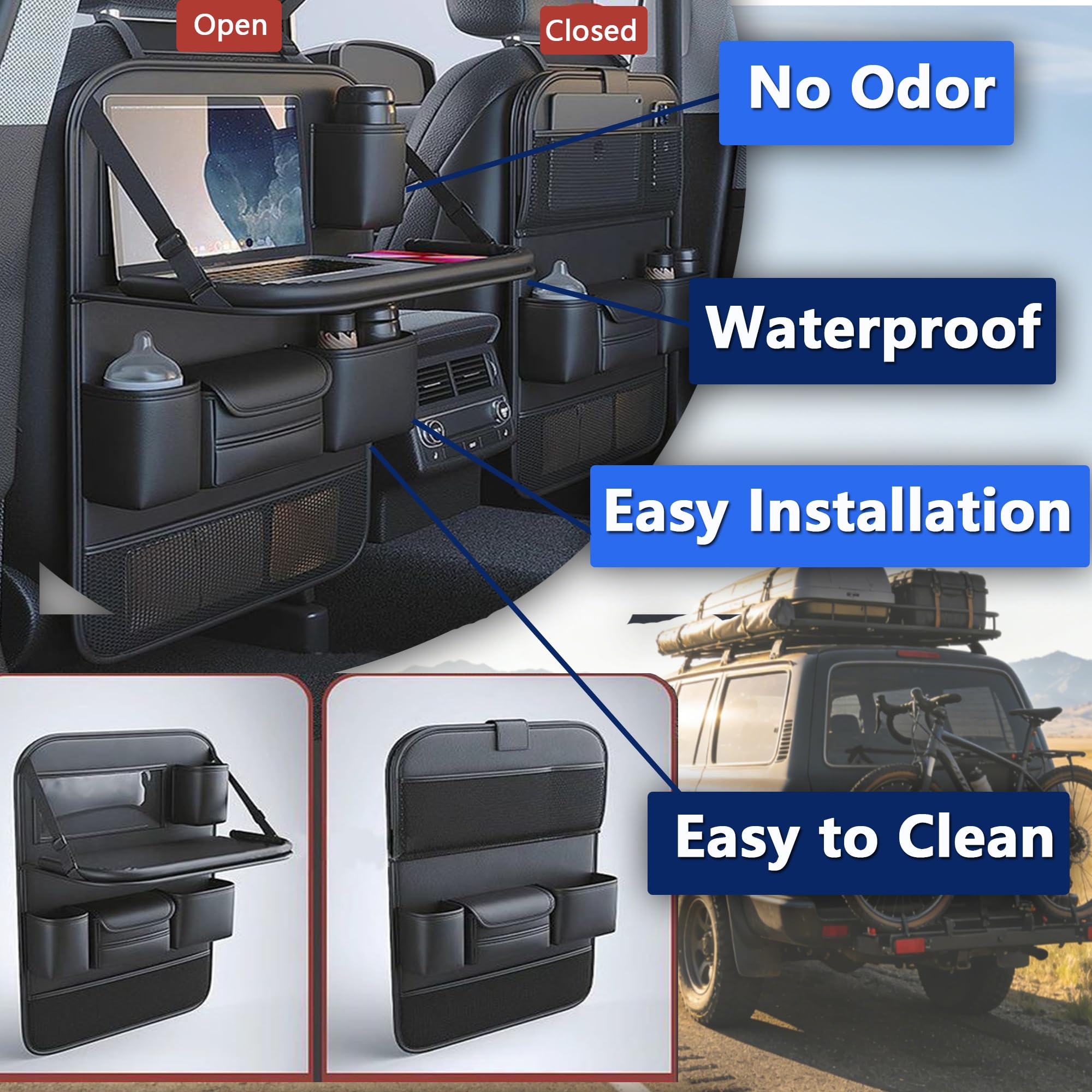 Multifunctional Car Backseat O - مراجعة Back Seat Car Table وسعره