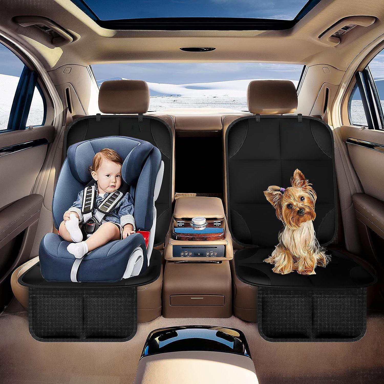 Baby Car Seat Protective Cover - مراجعة Car Accessories For Baby وسعره