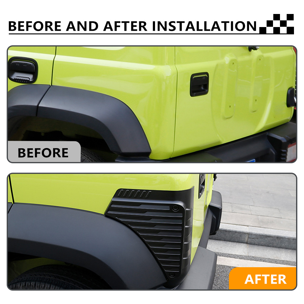 Rear Bumper Corner Protector F - مراجعة Car Accessories Exterior وسعره