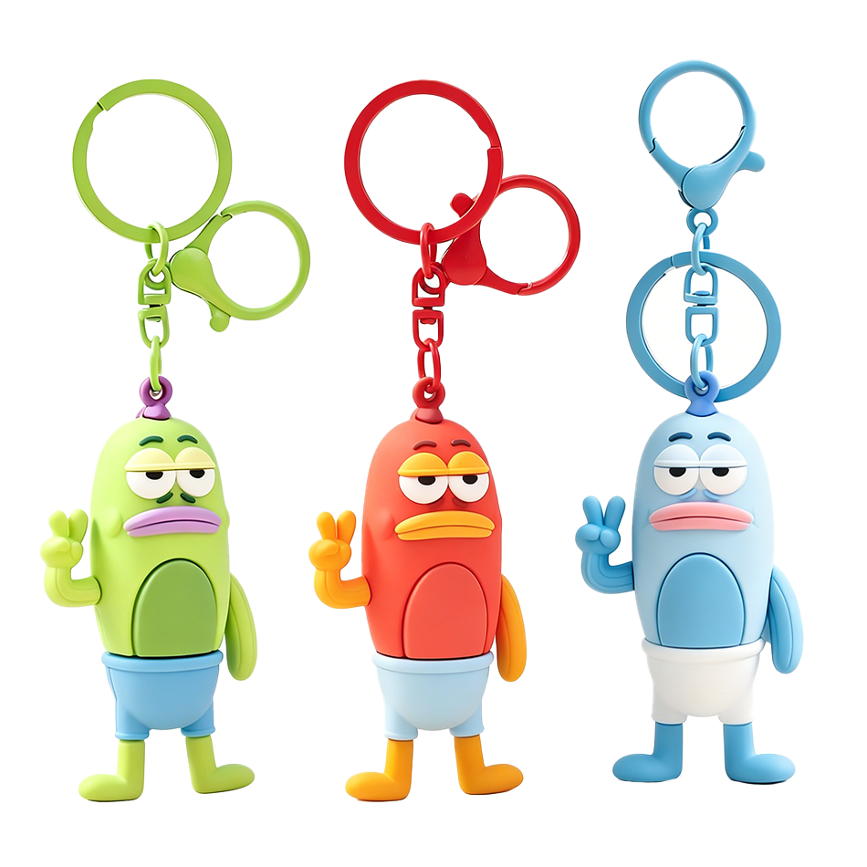 Creative Biqibao Ugly Fish Key - مراجعة Car Accessories Girl وسعره