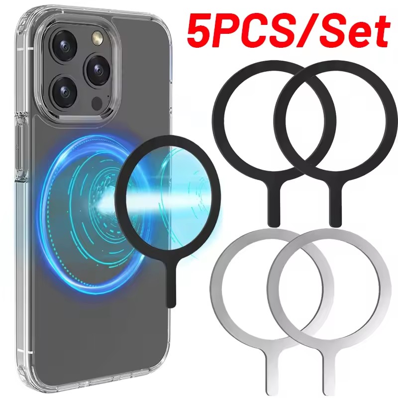 5-1pcs Sticker Ring For Magsaf - مراجعة Car Accessories Phone Holder وسعره
