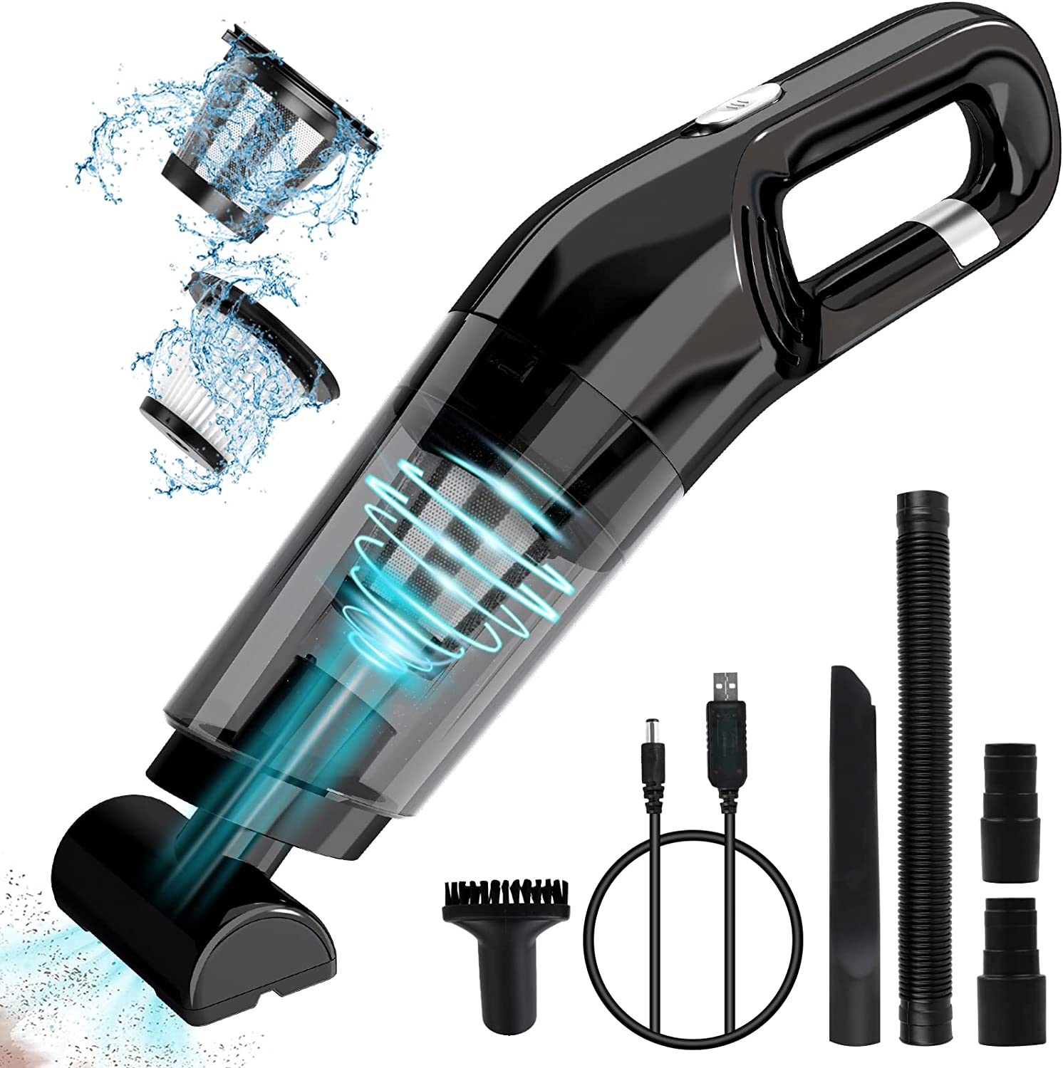 Wireless Car Vacuum Cleaner Ha - مراجعة Car Vacuum Cleaner وسعره