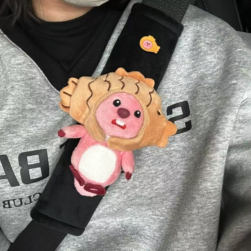 Car Seat Belt Decoration Plush - مراجعة Car Accessories Girl وسعره