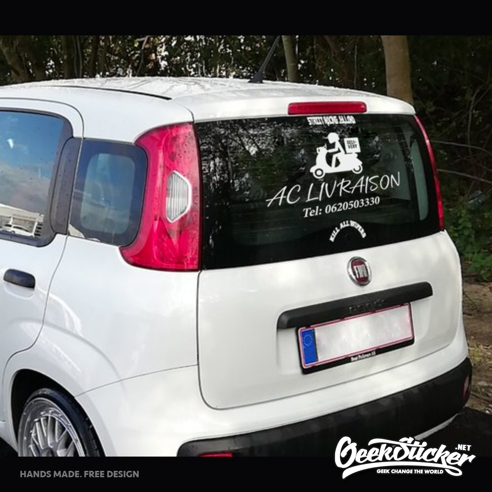 Custom Bussiness Name Sticker  - مراجعة Car Accessories Nz وسعره