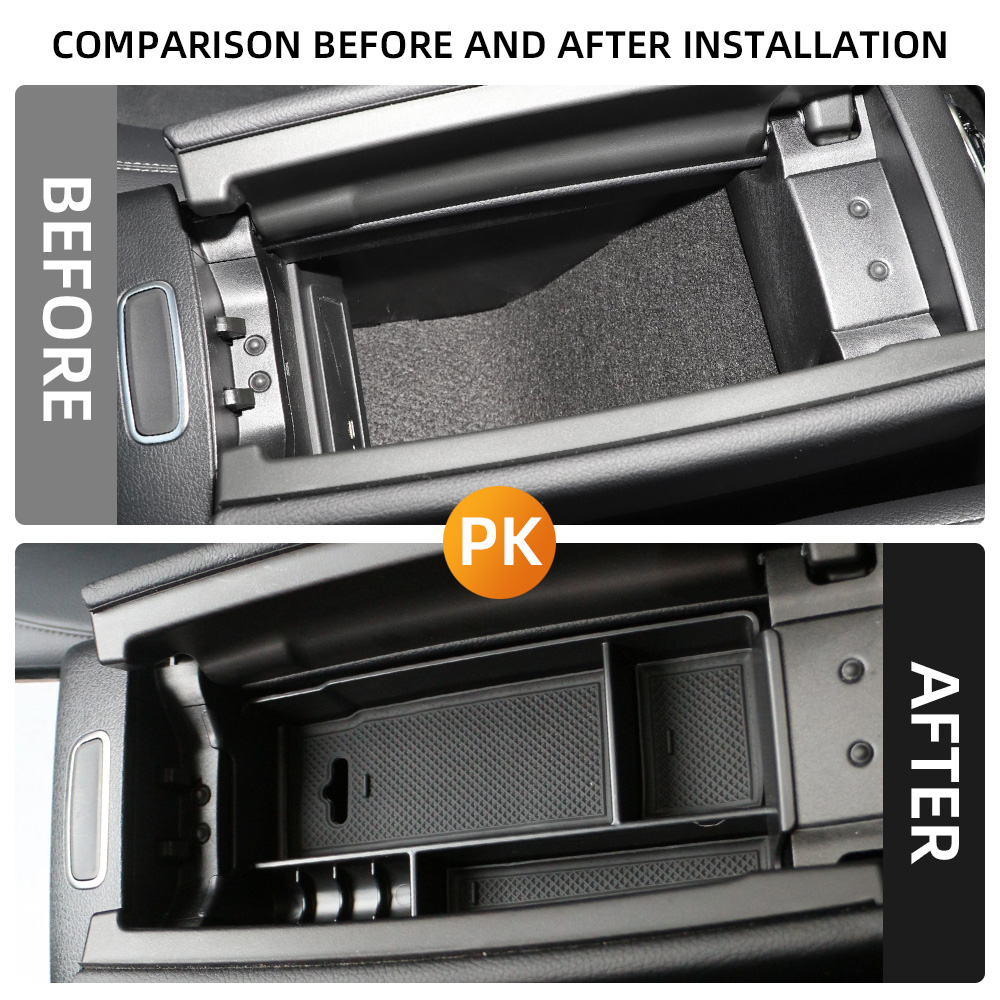 Car Armrest Storage Box Tray f - مراجعة Car Accessories Essentials وسعره