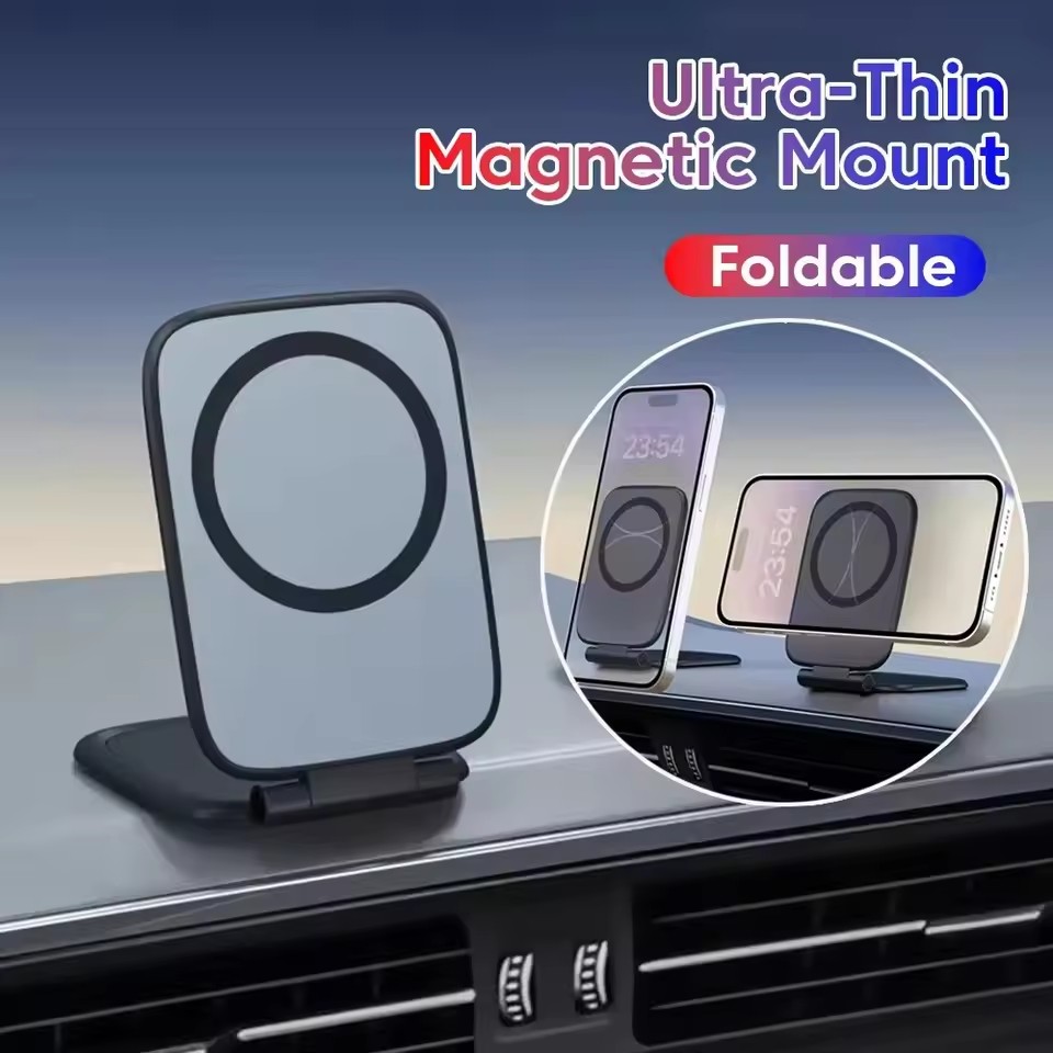 Ultra-thin Magnetic Phone Hold - مراجعة Car Accessories Phone Holder وسعره