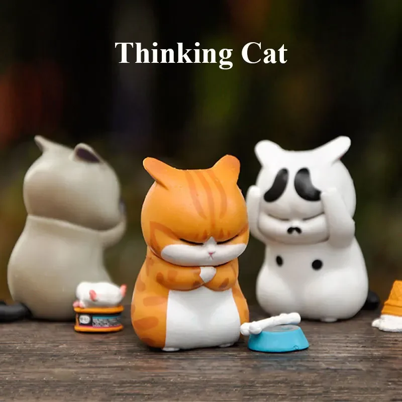 Thinking Cat Blind Box Cute An - مراجعة Car Accessories Girl وسعره