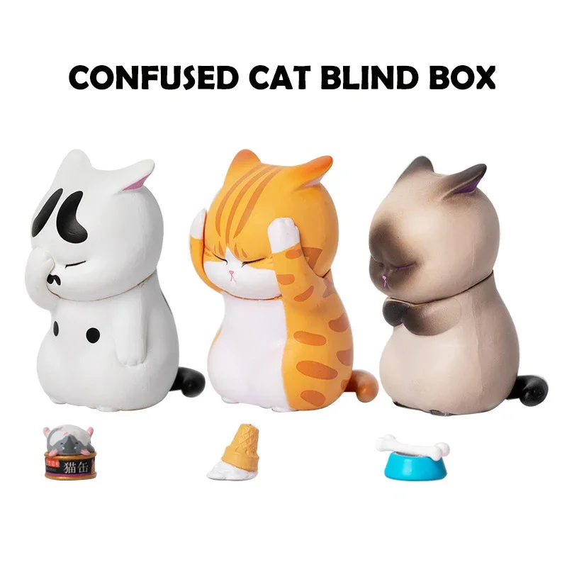 Thinking Cat Blind Box Cute An - مراجعة Car Accessories Girl وسعره