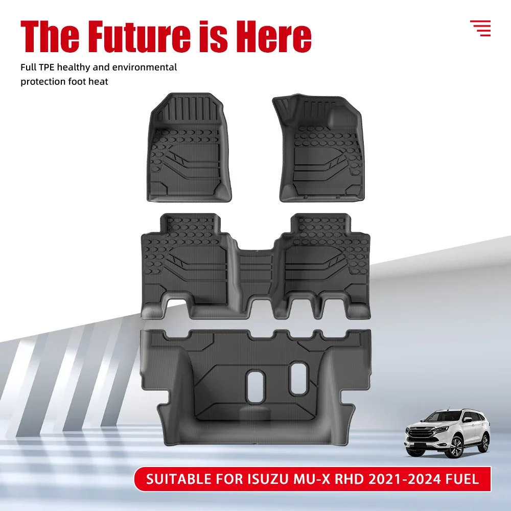 Custom Hot Sell TPE 3D Car Flo - مراجعة Car Floor Mat Rubber وسعره